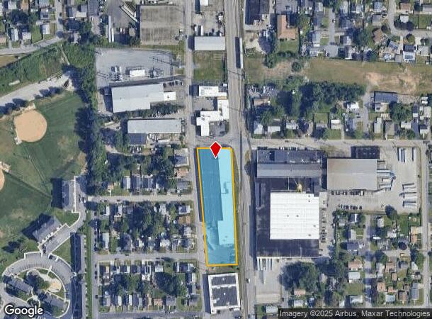 1 Campbell St, Pawtucket, RI Parcel Map