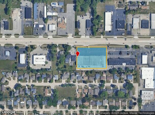 253 W Northland Ave, Appleton, WI Parcel Map