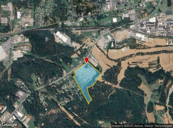 709 Jamestown Rd, Morganton, NC Parcel Map