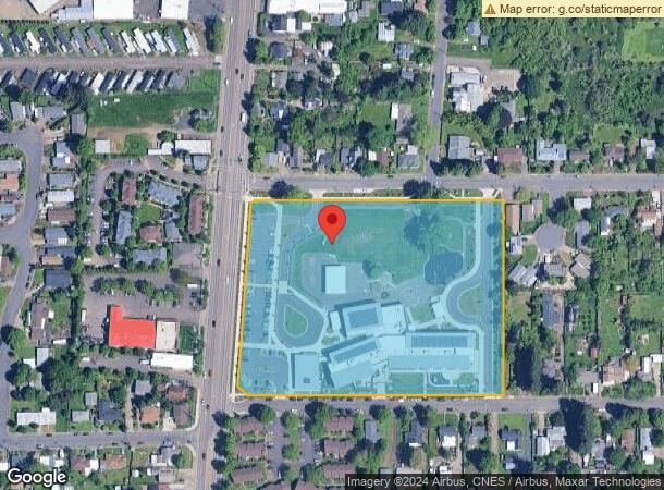  110 Se Alexander Ave, Corvallis, OR Parcel Map