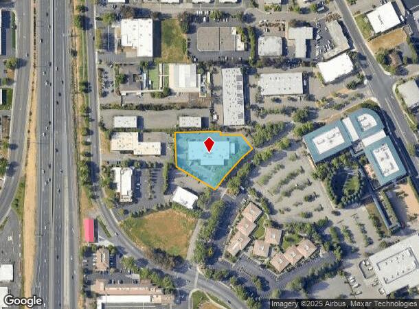  100 Professional Center Dr, Rohnert Park, CA Parcel Map