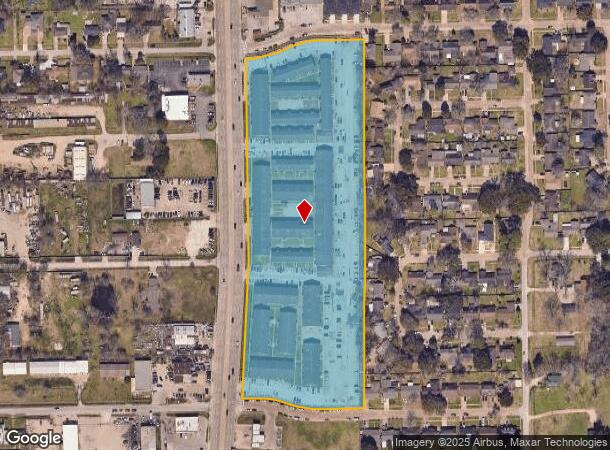  10201 Telephone Rd, Houston, TX Parcel Map