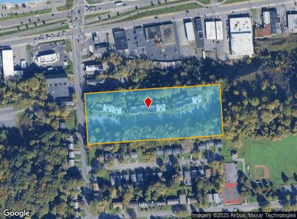 201 Seeley Rd, Syracuse, NY Parcel Map