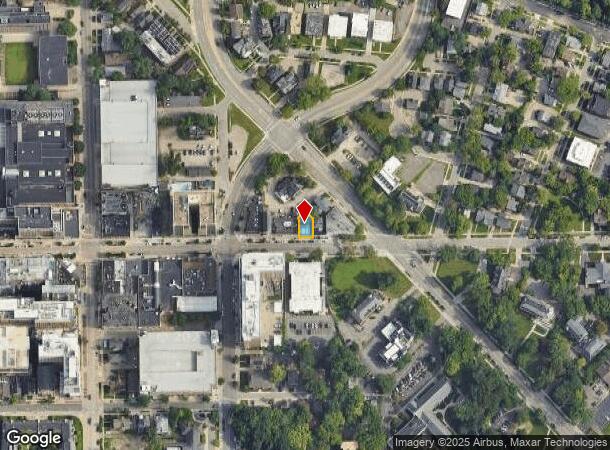 1323 S University Ave, Ann Arbor, MI Parcel Map