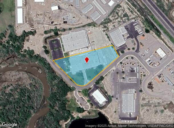  2350 Air Park Way, Montrose, CO Parcel Map