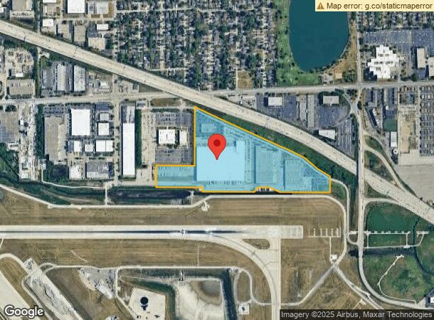  895 W Upper Express Dr, Chicago, IL Parcel Map