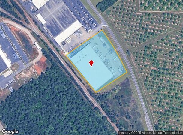 6250 Us Highway 341, Fort Valley, GA Parcel Map