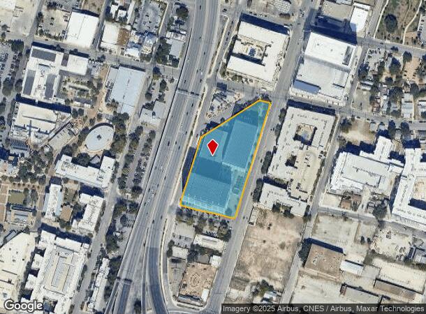 1705 Broadway St, San Antonio, TX Parcel Map