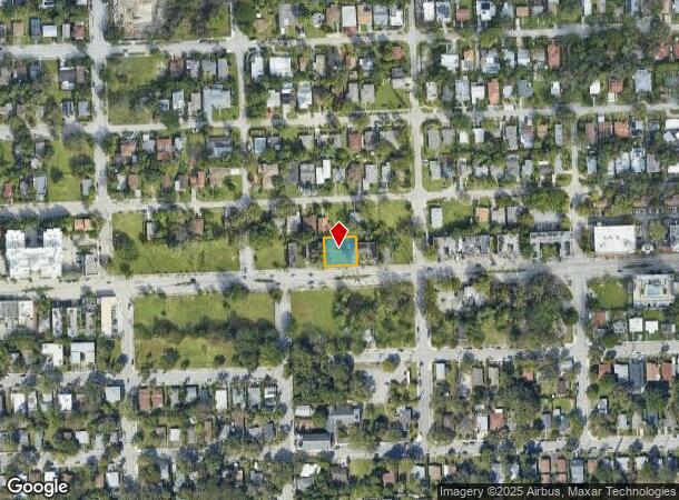 3461 Grand Ave, Miami, FL Parcel Map