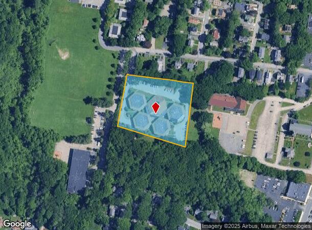 101 Chadwick St, Worcester, MA Parcel Map