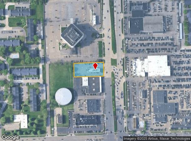  29177 Telegraph Rd, Southfield, MI Parcel Map