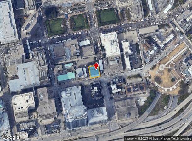 405 Broadway St, Cincinnati, OH Parcel Map