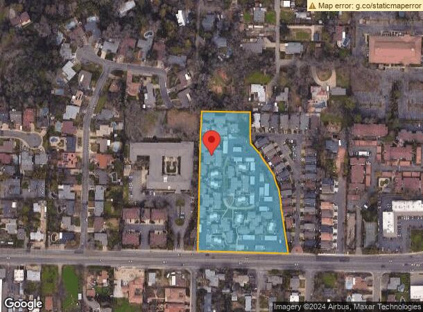  8901 Fair Oaks Blvd, Carmichael, CA Parcel Map