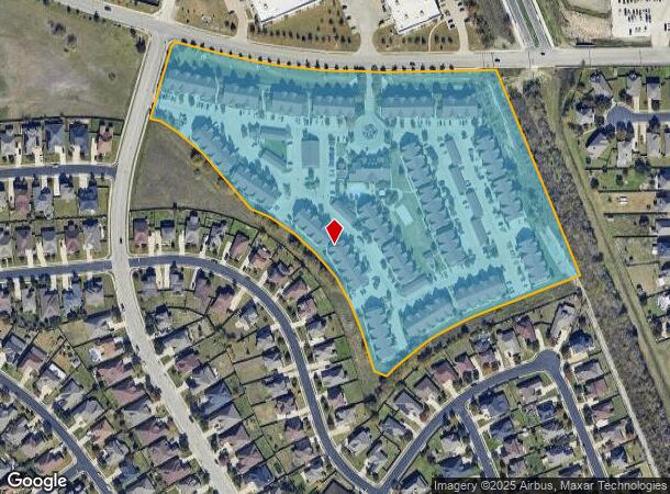 901 New Meister Ln, Pflugerville, TX Parcel Map