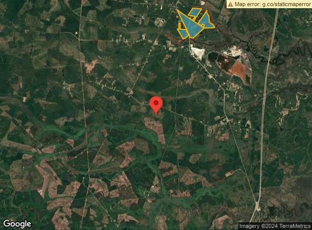  3371 S Oak Creek Rd, Riceboro, GA Parcel Map