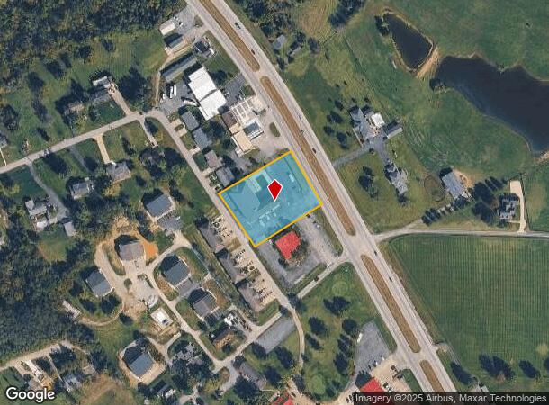1680 Danville Rd, Harrodsburg, KY Parcel Map