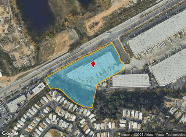  7345 Mission Gorge Rd, San Diego, CA Parcel Map