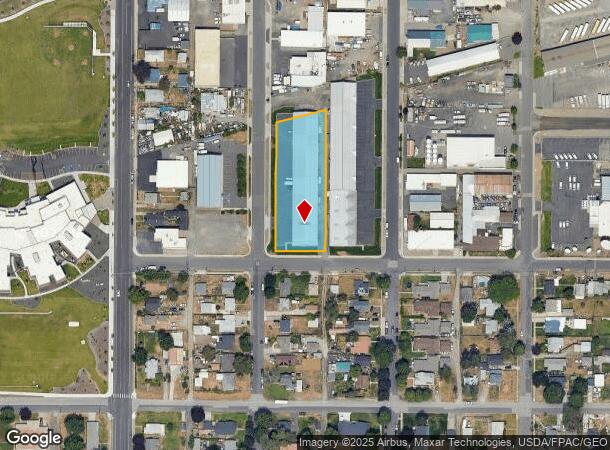  2704 N Hogan St, Spokane, WA Parcel Map