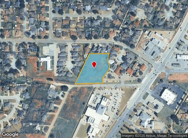  3434 Mabray Ln, Abilene, TX Parcel Map