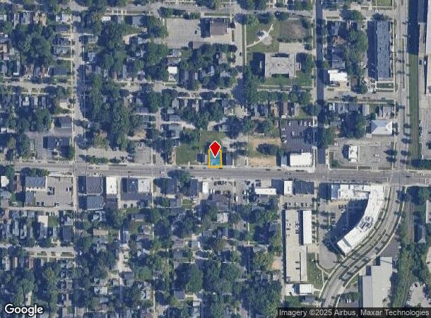  705 Fulton St W, Grand Rapids, MI Parcel Map
