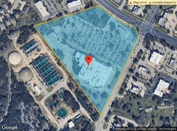  4500 Williams Dr, Georgetown, TX Parcel Map