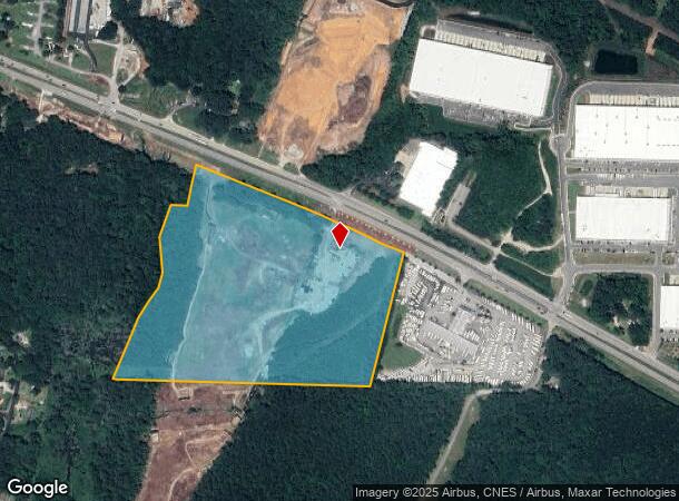  2212 Us 70 Hwy E, Garner, NC Parcel Map