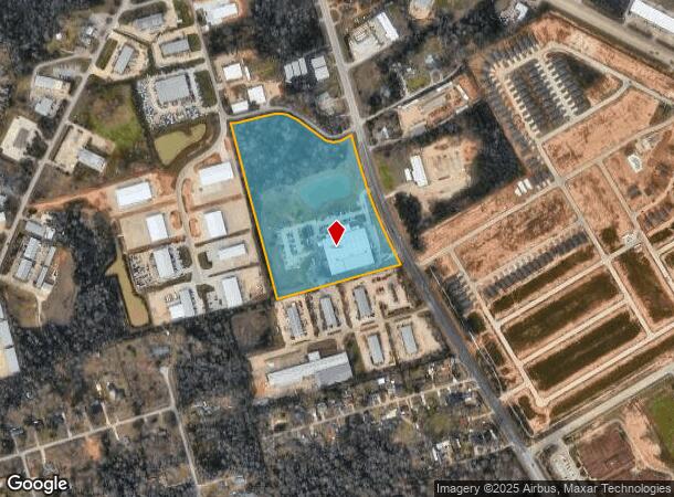 1125 Beach Airport Rd, Conroe, TX Parcel Map