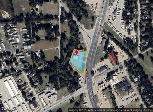  1705 N Main St, Cleburne, TX Parcel Map