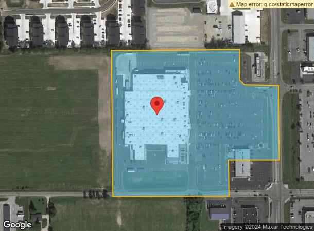  2100 N Main St, Bluffton, IN Parcel Map