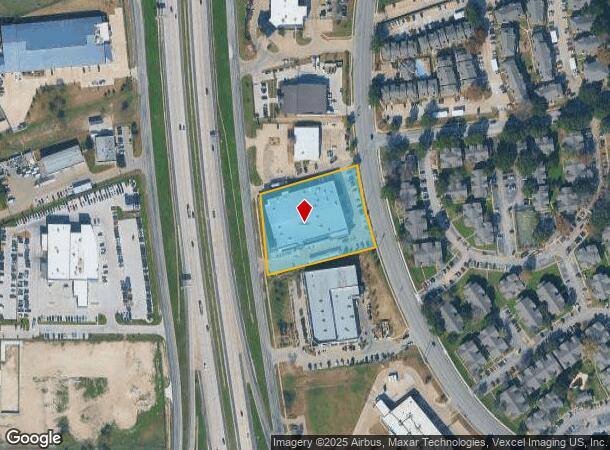 3025 W Loop 820 S, Fort Worth, TX Parcel Map