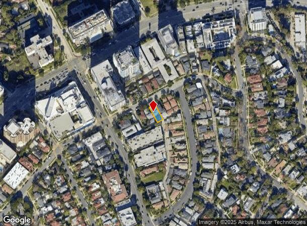  10366 Ashton Ave, Los Angeles, CA Parcel Map