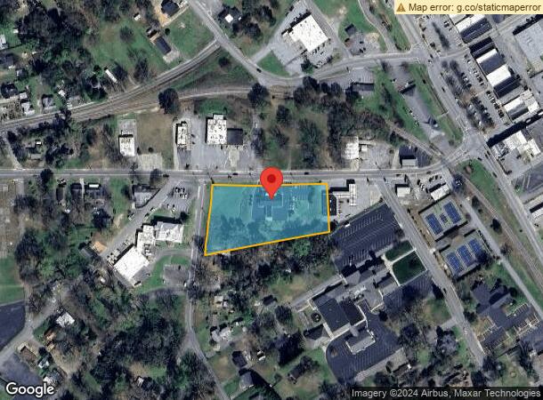  208 Anderson St, Belton, SC Parcel Map