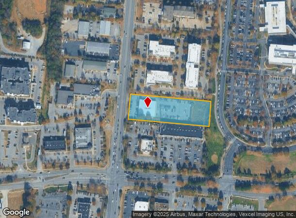  760 N Thompson Ln, Murfreesboro, TN Parcel Map