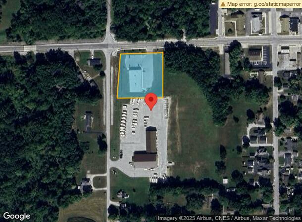  395 W Main St, Russiaville, IN Parcel Map