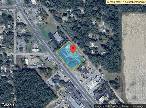  1705 N Young Blvd, Chiefland, FL Parcel Map