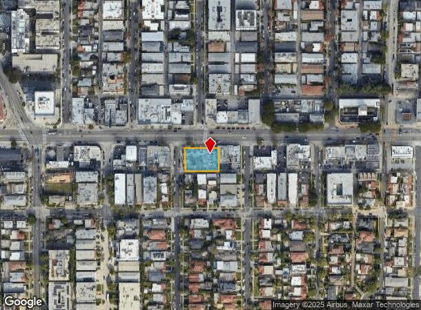  1410 Glenville Dr, Los Angeles, CA Parcel Map