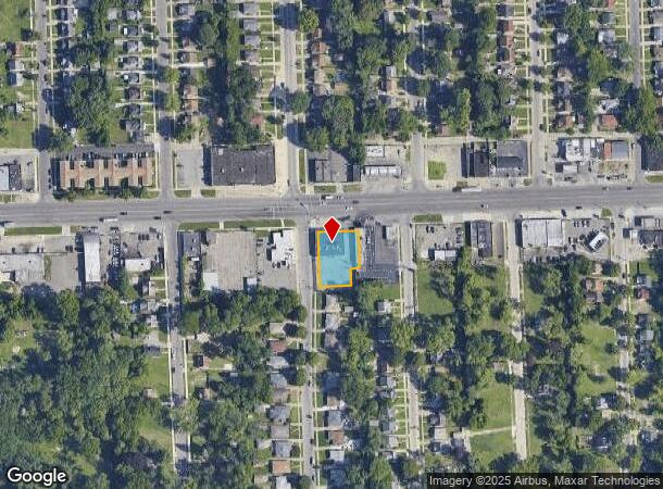  20851 W 7 Mile Rd, Detroit, MI Parcel Map