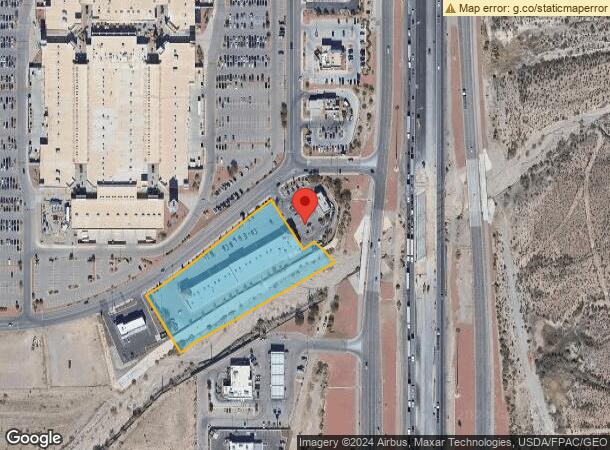  7049 S Desert Blvd, El Paso, TX Parcel Map