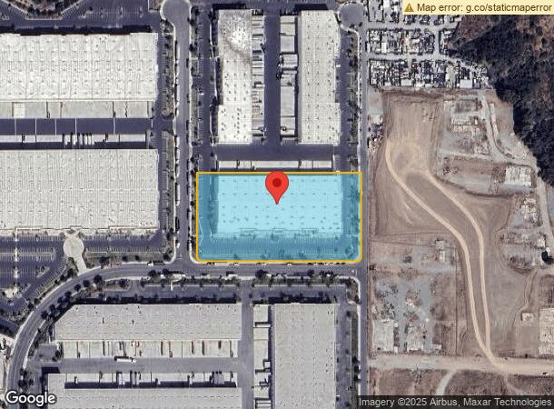  1424 Corporate Center Dr, San Diego, CA Parcel Map