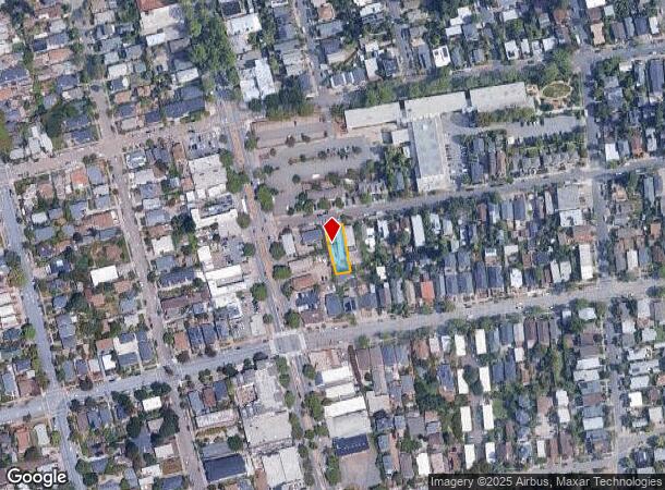 1108 Francisco St, Berkeley, CA Parcel Map