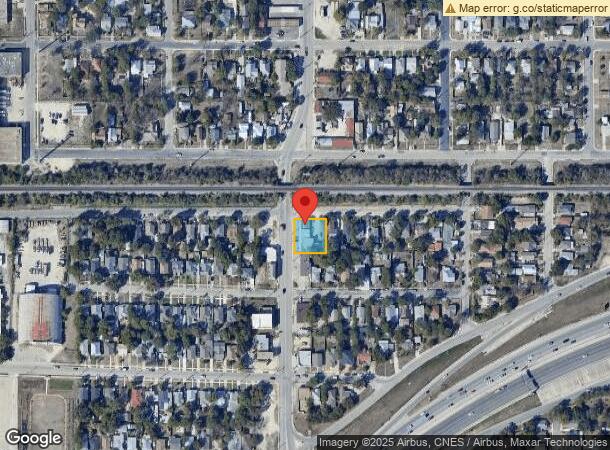  1502 S Hackberry St, San Antonio, TX Parcel Map