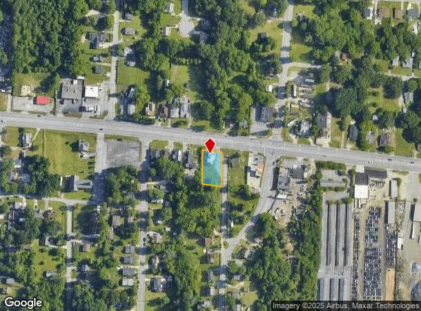  2901 W English Rd, High Point, NC Parcel Map