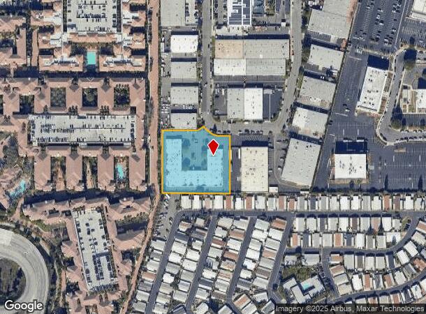 2165 S Dupont Dr, Anaheim, CA Parcel Map