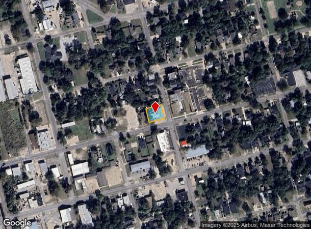  823 E Houston St, Sherman, TX Parcel Map