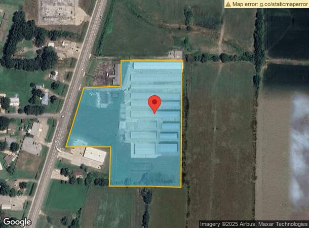  1306 Falls Blvd S, Wynne, AR Parcel Map