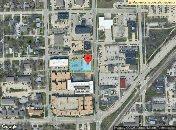  701 S Main St, Normal, IL Parcel Map