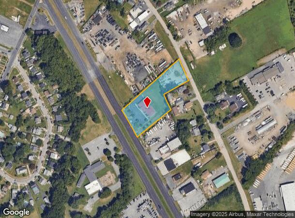  4129 N Point Rd, Dundalk, MD Parcel Map