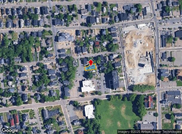  7 Palm Pl, Brockton, MA Parcel Map