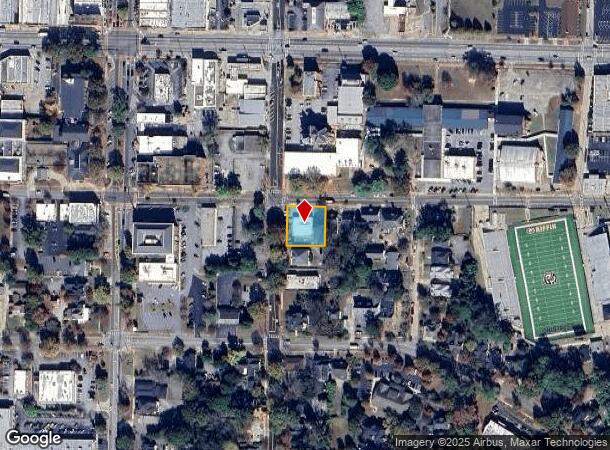  210 E Poplar St, Griffin, GA Parcel Map