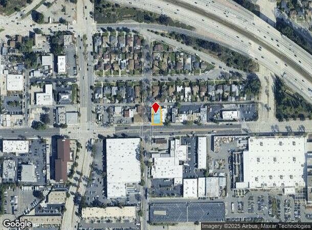  2785 E Foothill Blvd, Pasadena, CA Parcel Map